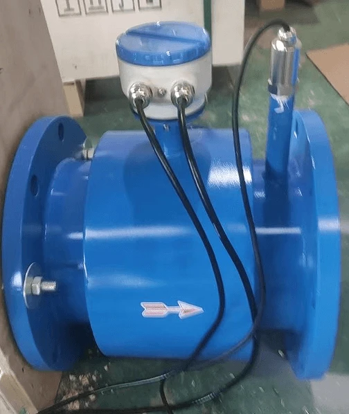 Elektromagnetische meter voor water